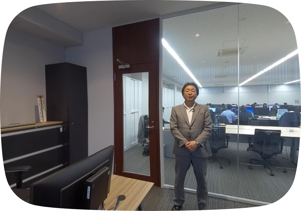 VR会社案内のイメージ